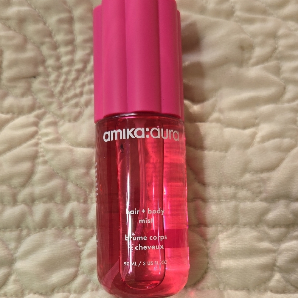 amika: aura Hair + Body Mist — Pink